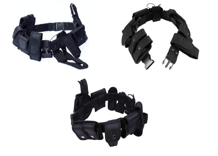 Patrol Multi Functional Police Tactical Belt 600D Polyester / 1000D Nylon