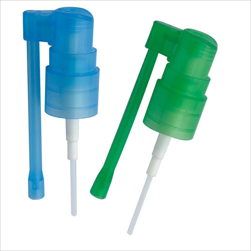 High Discharge Rate Hot Nasal Oral Throat Spray Mist Pump for Liquid Medical Products
