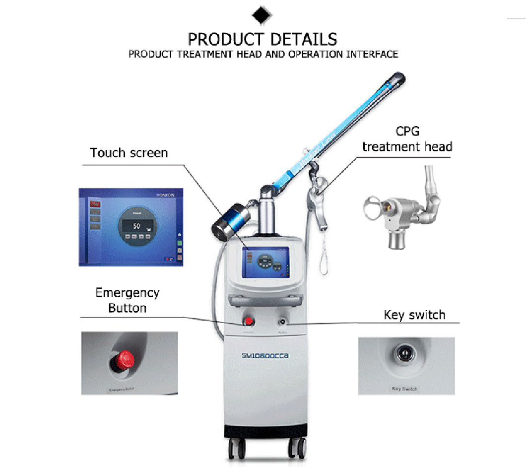 2021 Newly launched OEM ODM approved facelift fractional laser skin treatment for skin tightening