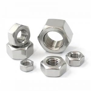  Metric Stainless Steel Hex Nut M16 M28 M30 M12 M26 M40 SS304 SS316 Hexagon Head Nut Manufactures