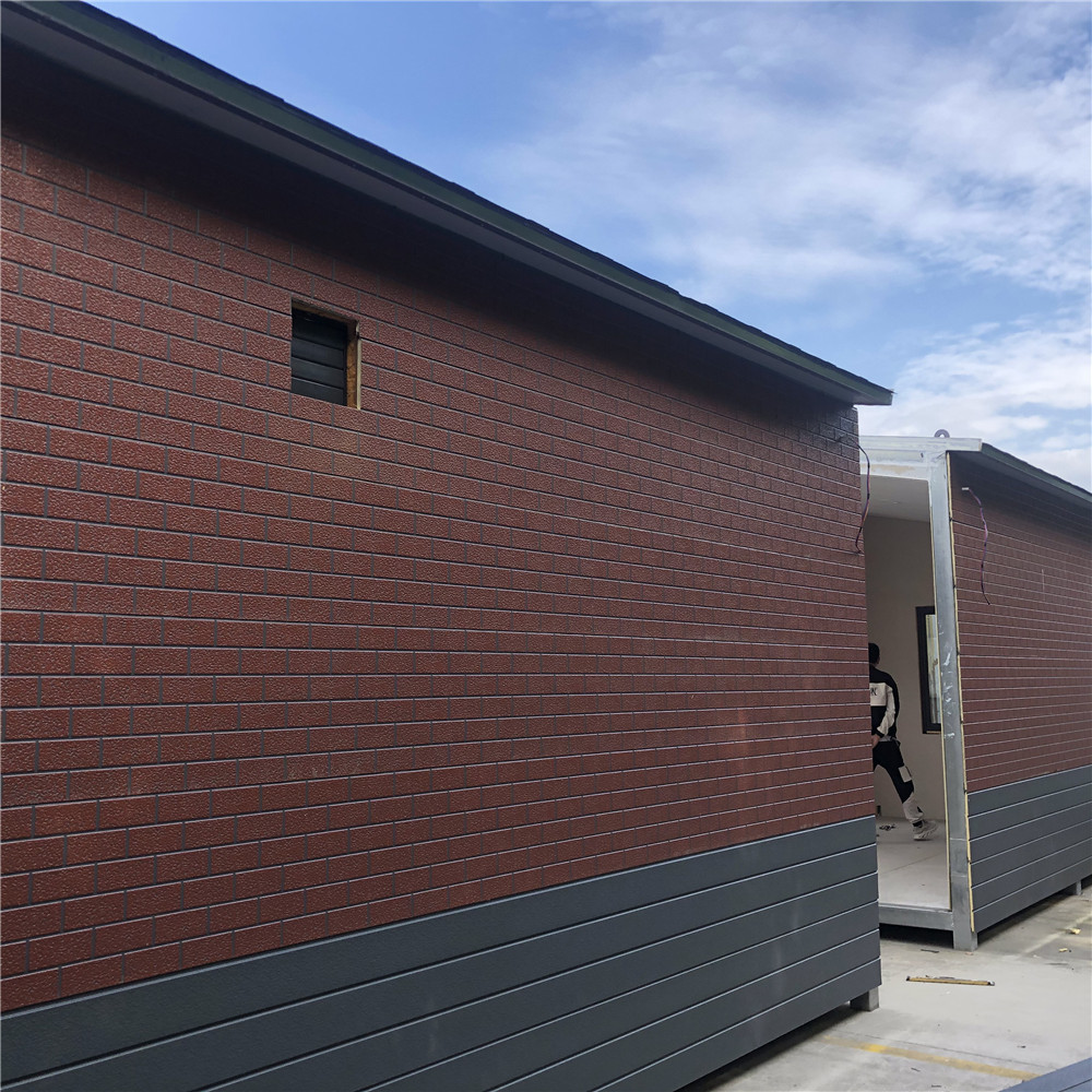 110km/H Windproof Fireproof A Grade 100mm Steel Prefab Modular Homes