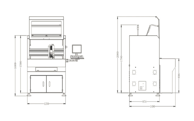Drawer Feeding PCB Router Machine Auto Depaneling PCBA Cutting Machine PCBA Router Machine 0