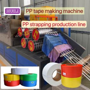  PP Strap Making Machine 5mm Single/Twin Screw PP Strap Production Line with PLC Control System Manufactures