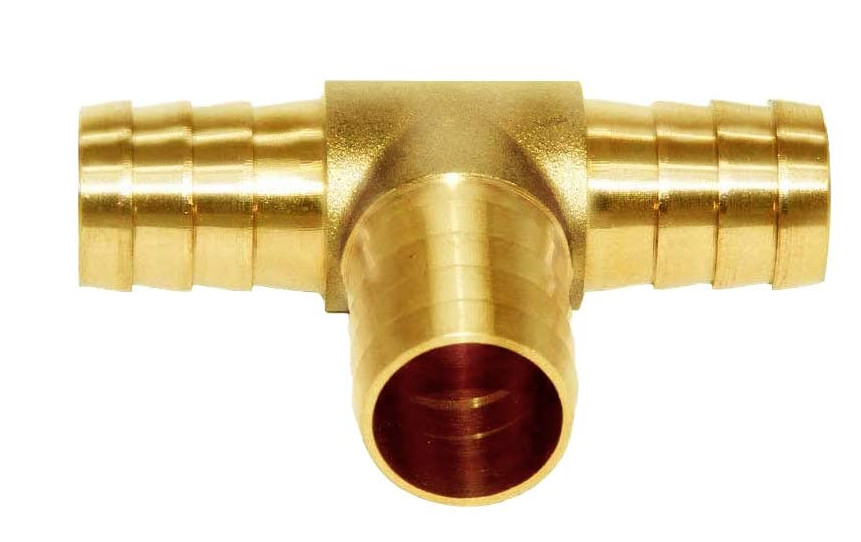 11/32" ID Hose Barb Tee , 3 Way Union Barbed T Fitting