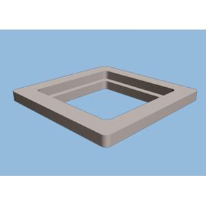 Custom Concrete Manhole Cover Mould Clear Text Patterns Abrasion Resistance