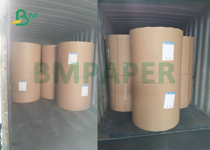 90gsm White Uncoated Offset Paper In Roll Woodfree Paper  