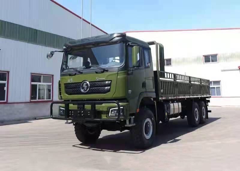 Green 50ton Cargo Truck SHACMAN X3000 6x4 Truck WEICHAI 340/380/400Hp EuroII