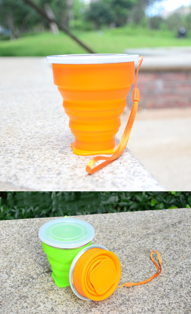 200ML Collapsible Silicone Coffee Cup