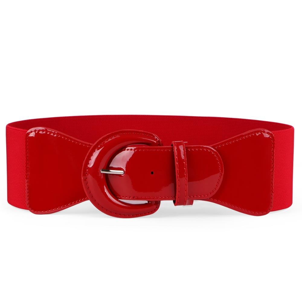 Polyester Women Elastic Belts Dressy 7.4cm Width Fashion