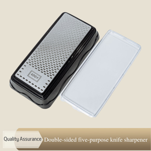 400 / 1000 Grit Diamond Sharpening Stone Knife Polish Double Sided