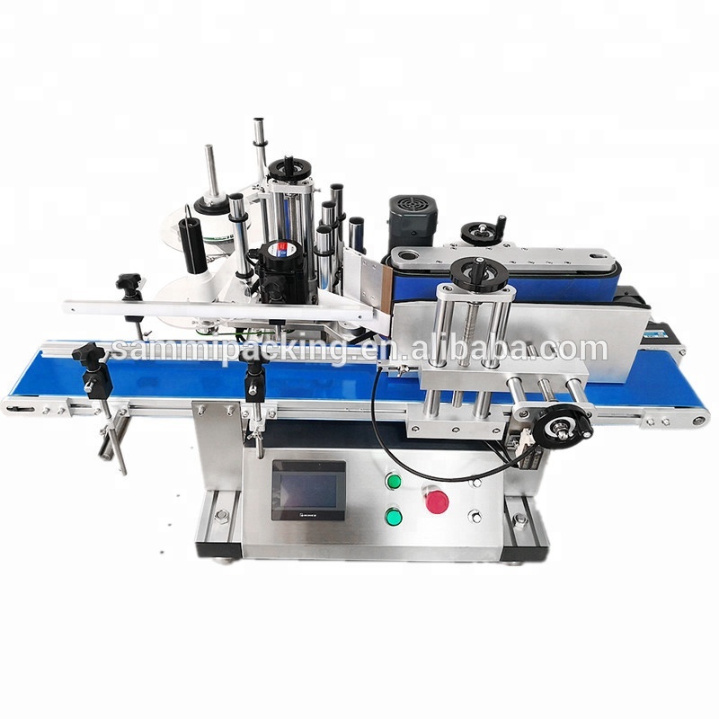 the lower price and hot sale tabletop automatic labeling machine for round bottle