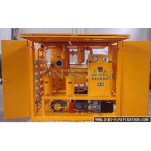 Movable Automatic Vacuum Oil Purifier With PLC Control Fully Touch Screen Flow