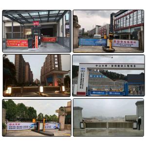 Insulation Class F Automatic Remote Control Flap Barrier Gate With Light