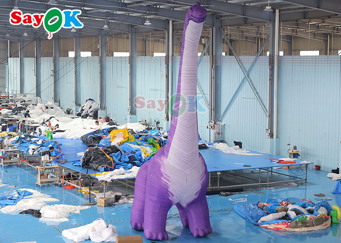 Oxford Cloth Inflatable Dinosaur Model Blow Up Dinosaur Balloon For Advertising