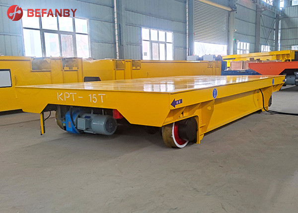 AC Motor Flatbed 5t Material Transfer Carts