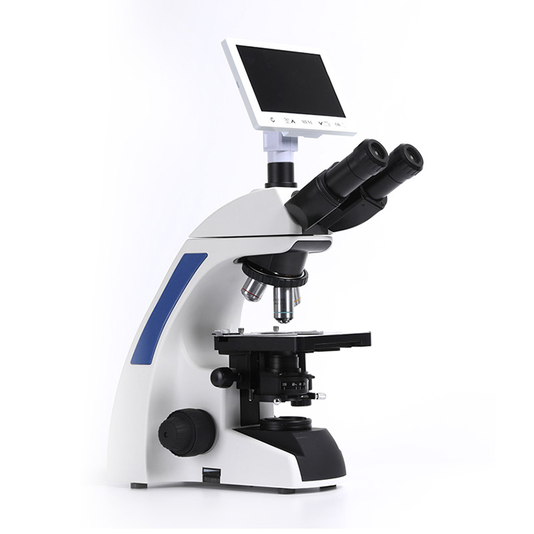 40-1000X Continuous Zoom Three-Eye Microscope with Definition Stereoscopic LED Display