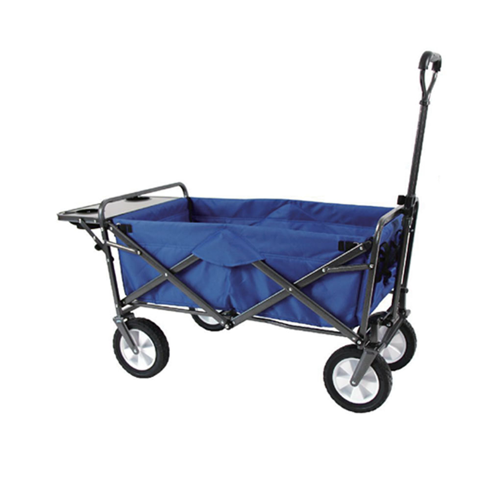 Convenient Beach Wagon with Ergonomic Handle and 7x1.75 Inch Wheels 101x51x108cm