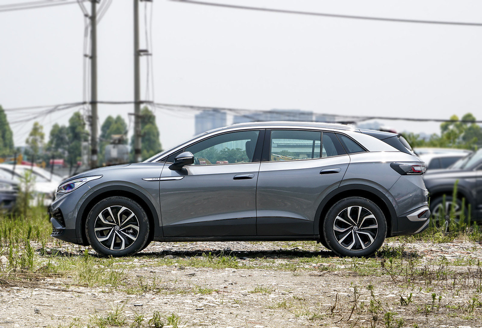 Existing vehicles New Style Electronic Vehicles Vw Id4x Id.4 Compact Suv Lhd High Speed Electric Car smart electric carused cars
