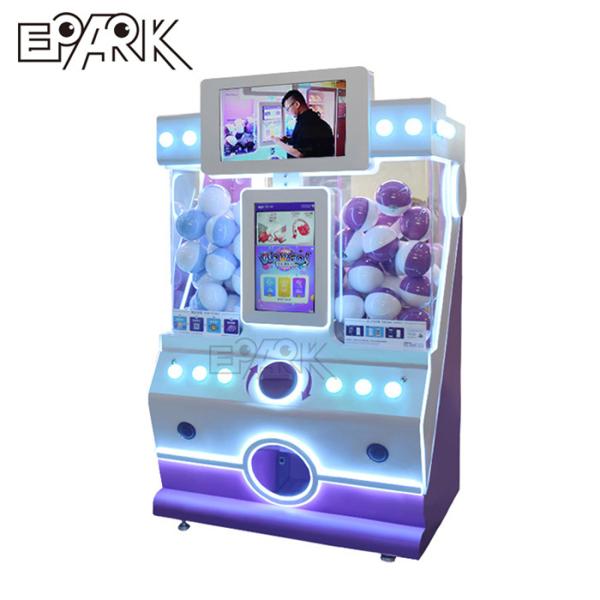 Large-Scale Commercial Coin-Operated Double Gashapon Machine With Advertising