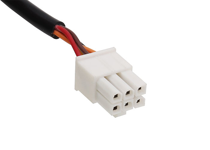 4.2mm pitch 6 pin Molex mini-fit custom wire harness assembly 20AWG PVC Jacket