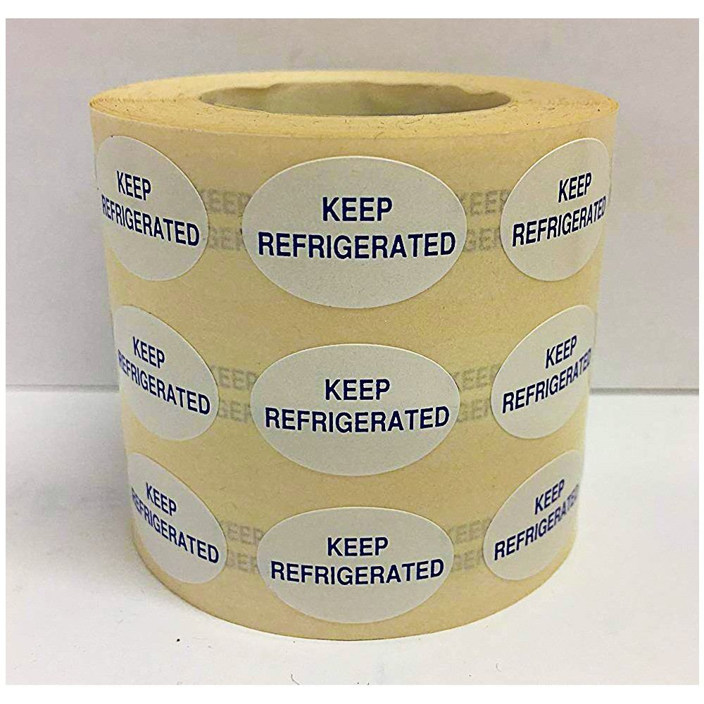 CMYK printing Adhesive Vinyl Stickers For Frozen Food Jar