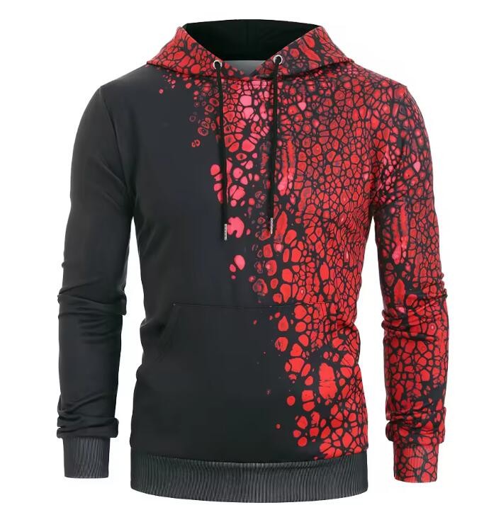 Ultra Soft Printed Oversize Hoodie Plus Size Sublimation Print Clothing