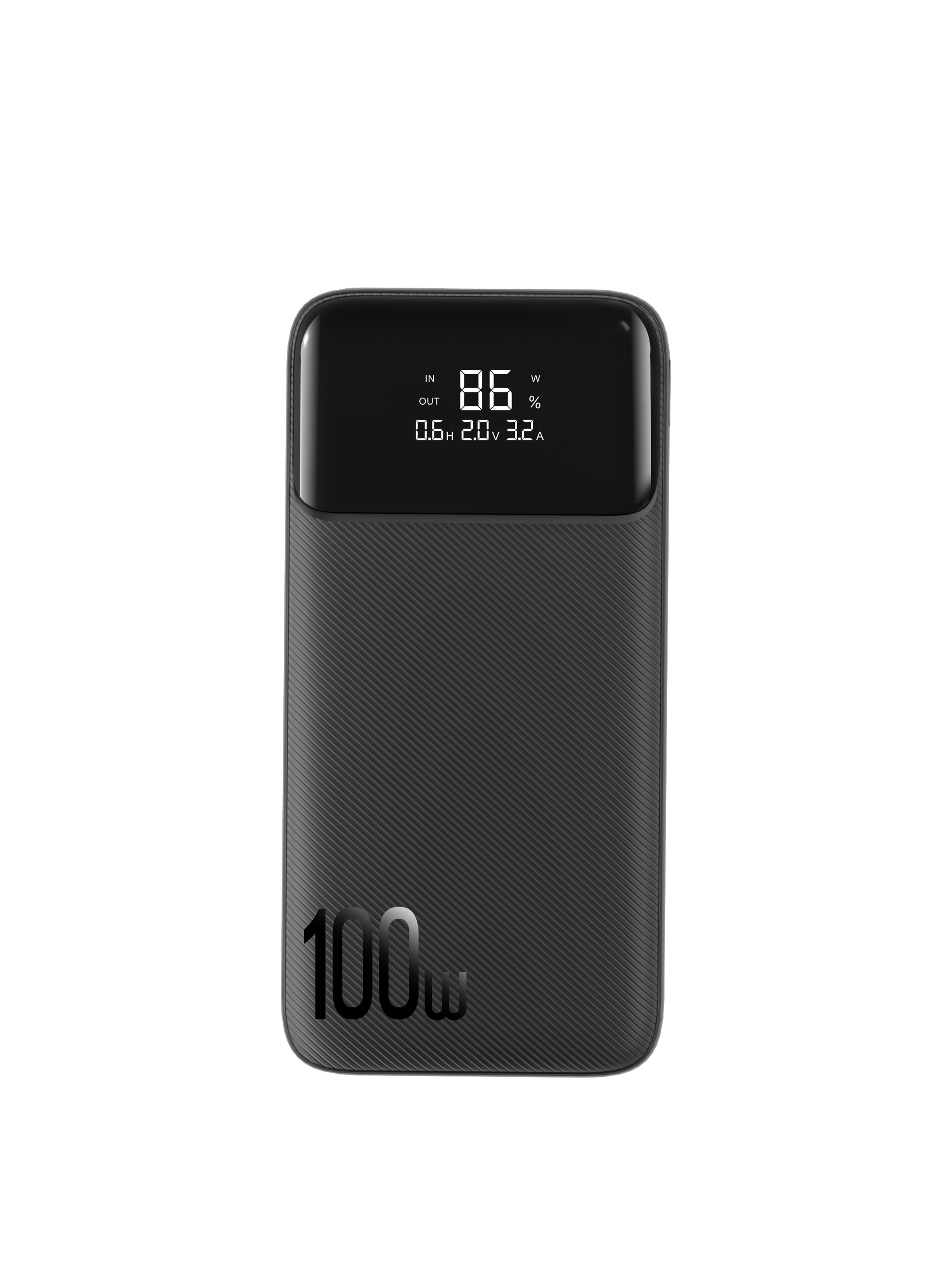 Universal Portable Power Bank 100 Watt Black 200000mAh 150*73*34.5mm
