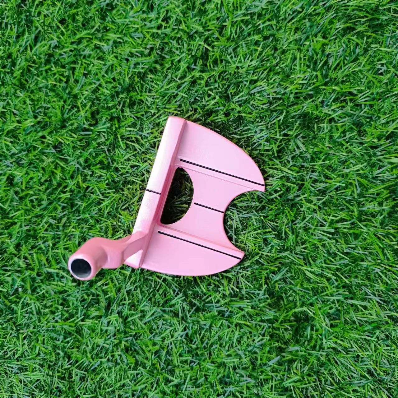 mallet golf putter, golf head , golf putter , complete golf putter