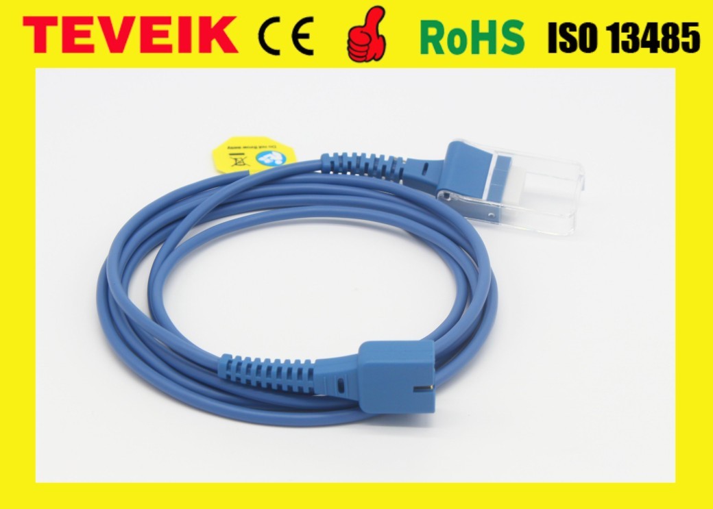 MEK MP-500 SpO2 Extension cable, DB 6pin to DB9 female mek spo2 adapter cable