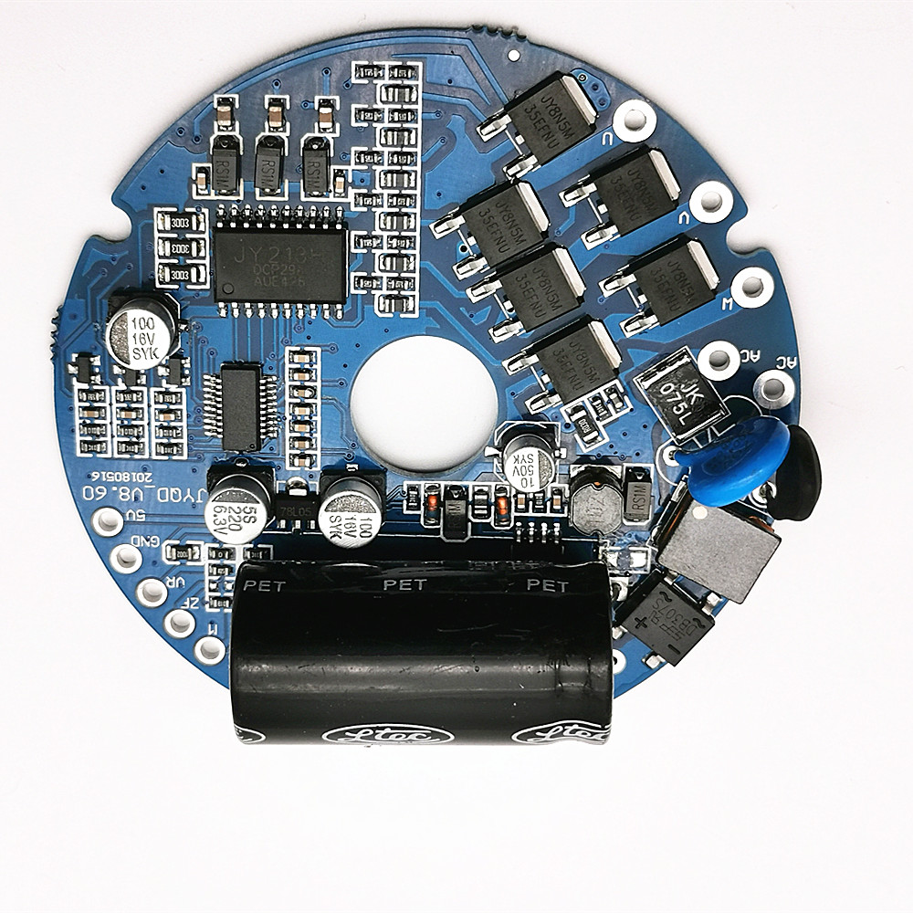 High Voltage JYQD-V8.6 Sensorless Brushless BLDC Driver Board Control