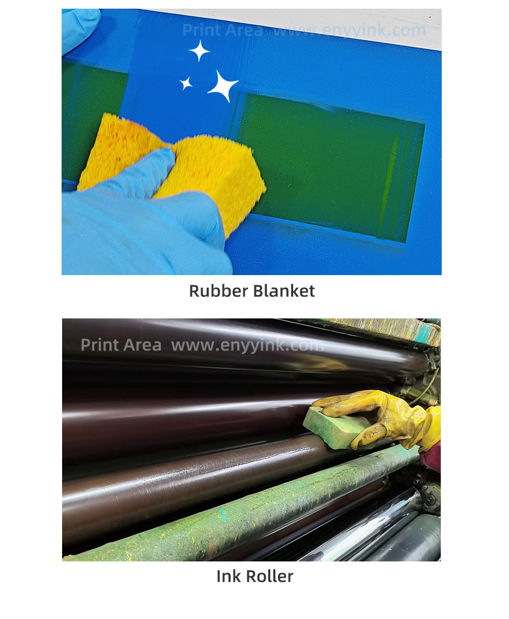 Sponge For Plate Pleaning Printing Machine Spare Parts