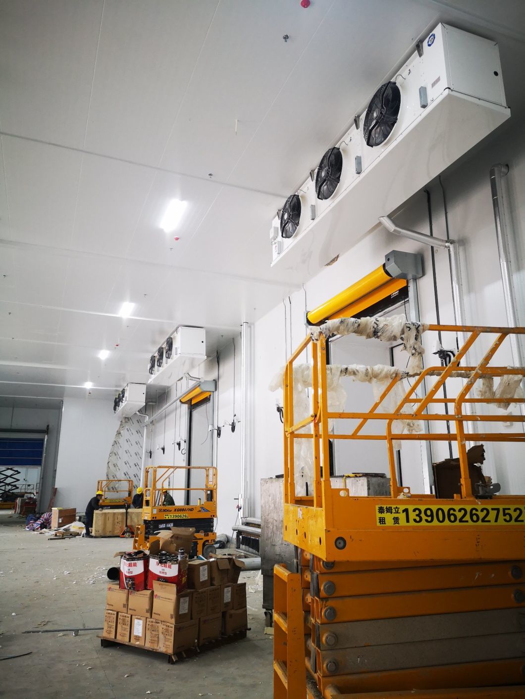 Polyurethane Sandwich Panel Cold Room Freezer with Refrigeration Equipments