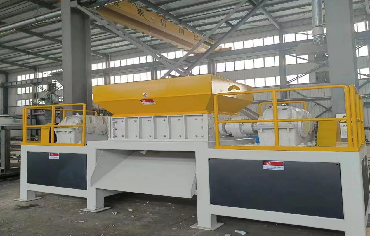 High Capacity Huayu Material Recycle Heavy Duty Shredder 1200 With 400*40 Rotary Blade