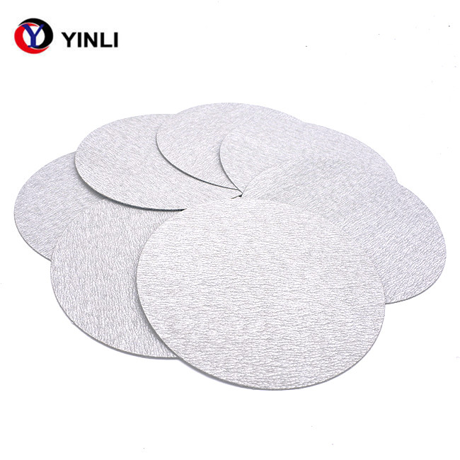 7 Inch 400 Grit Car Body Sanding Discs Hook And Loop With Coating