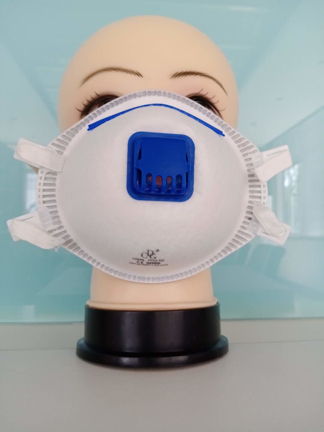 Factory Exhalation Valve Cup Shape Adult FFP3 Disposable Mask