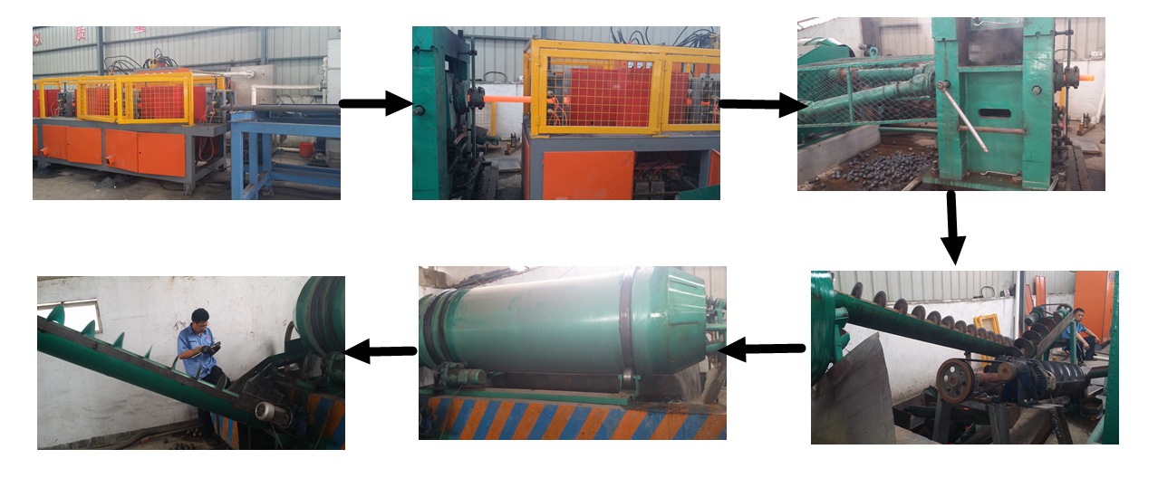 Casting Forged Ball Mill Balls 65Mn For Copper Ore Cement Plant