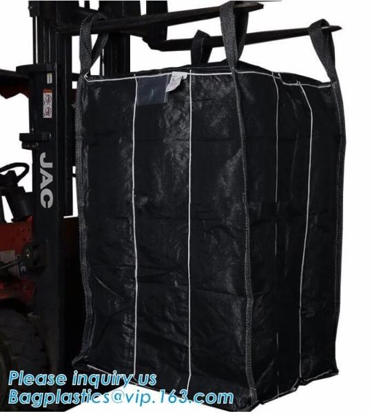 OEM 1 ton 2 ton PP woven big bags shipping jumbo bulk bag,High Quality 2 loops