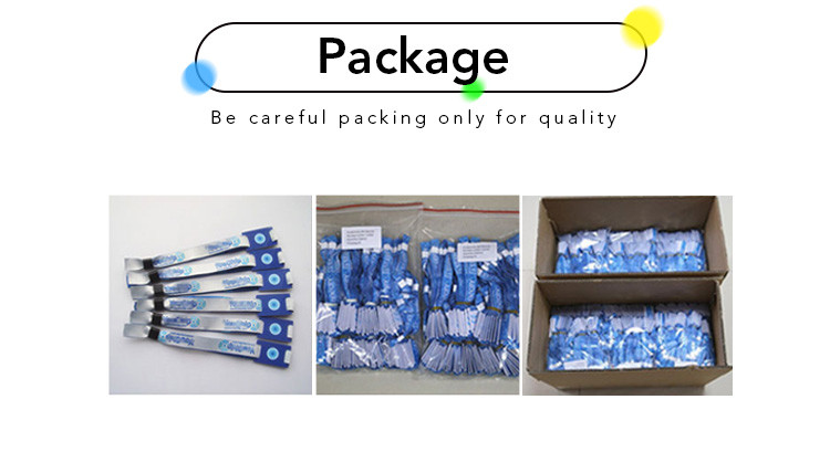 Social Distancing NFC RFID Access Control Wristbands Heat Resistant With Silk Logo Printing