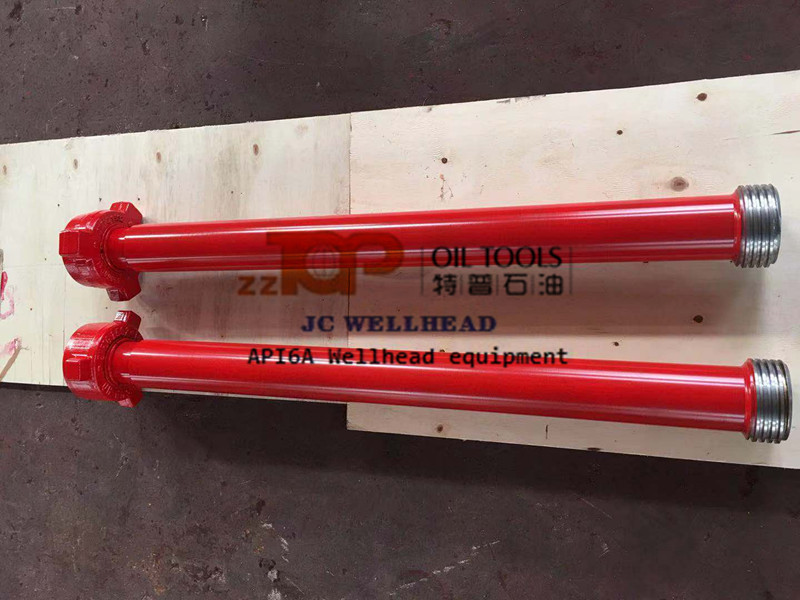 API 6A Wellhead Pipe Fittings Adapter Elbow Swivel Joint With Hammer Union
