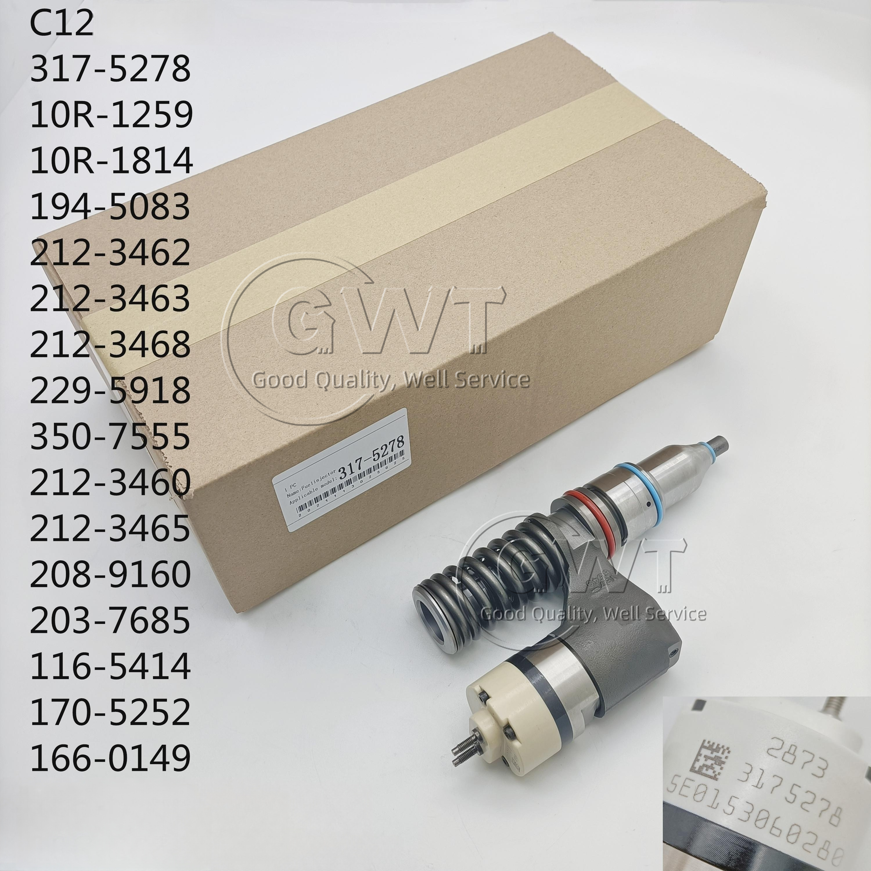 Diesel Injectors 10R-7225 387-9428 268-1835 276-8307