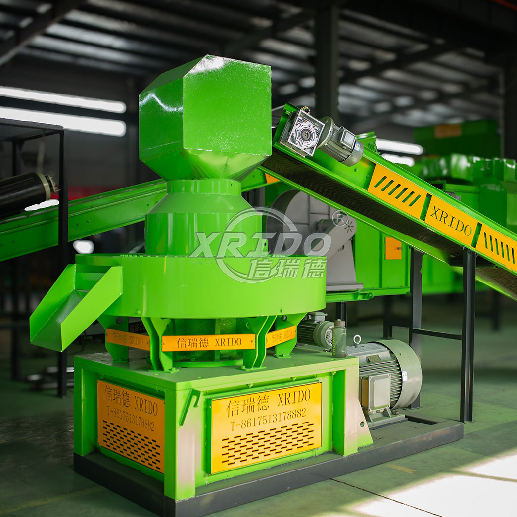 RDF Making Machine Garbage Briquette Compression Making Biomass Roller Press Rdf Briquetting Machine