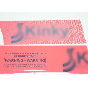 Digital Non - Reseable Tamper Proof Security Tape Multi Size With Serial Number