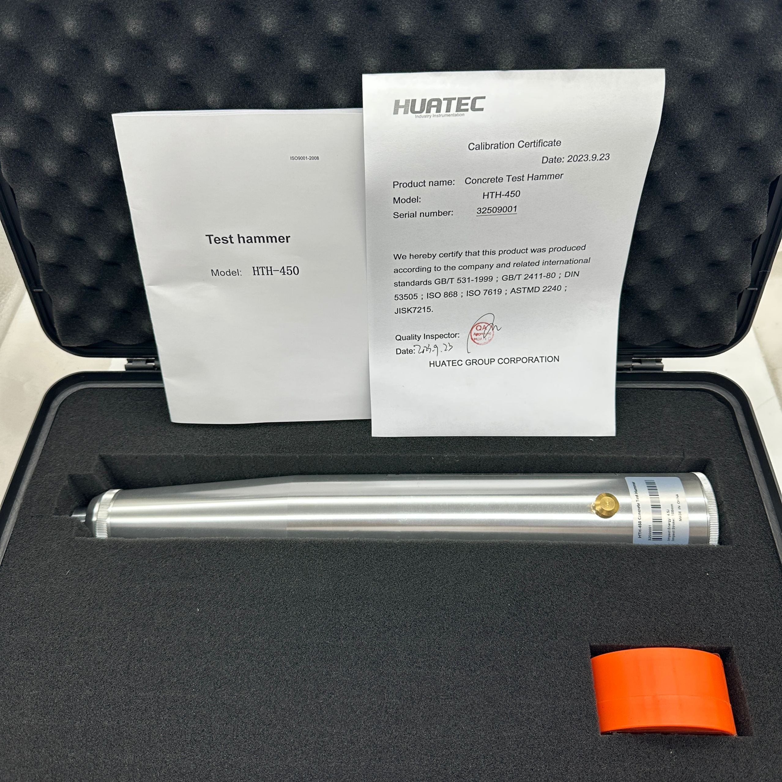 HTH-450 High Strength Concrete Compressive Strength Test Hammer