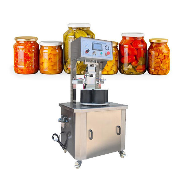 Rust Free Automatic Packing Machine Sauce Bottle Vacuum Capping Machine