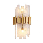 G9 LED Functional Decor Modern Crystal Wall Sconces Gold Finish