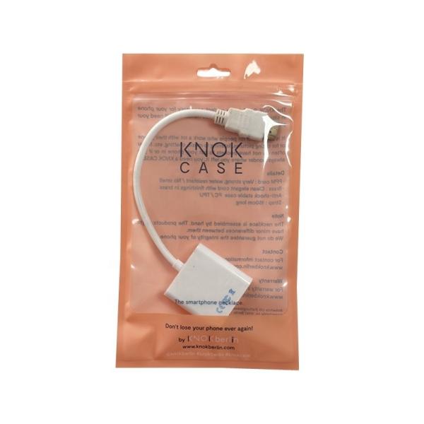 Customized Thickness OEM Plastic Ziplock Hanging Bag For Waterproof Mobile Phone