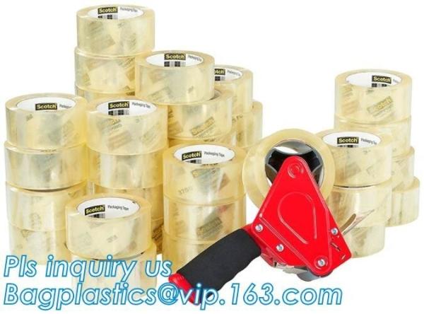 Stationery printed logo bopp packing tape adhesive,OEM/ODM custom printed washi