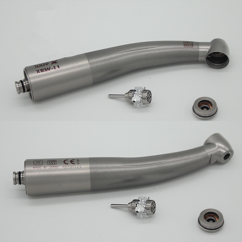 Push button TI-MAX X600L Fiber optic dental high speed handpiece unit