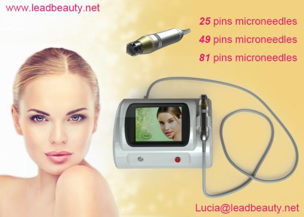 8.4 Inch Touch Screen Fractional RF Microneedle Face Lifting Machine For Laser