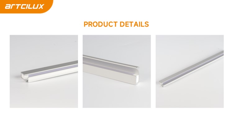 Gradient Glow Recessed Mounted Customized Length Under Cabinet Light A220EA